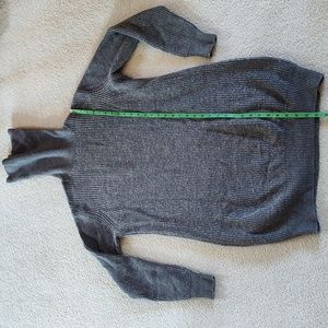 Garnet Hill long tunic cowl sweater